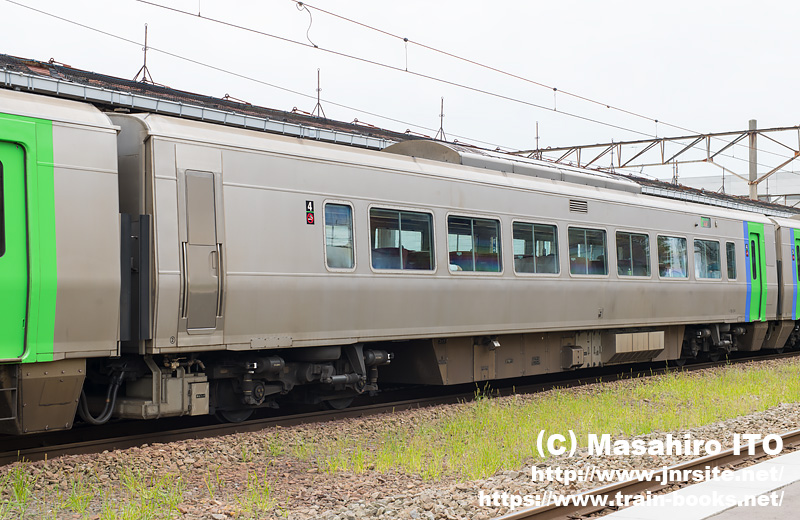ライラック」転用工事で乗務員扉が閉塞されたモハ789形（モハ789-204