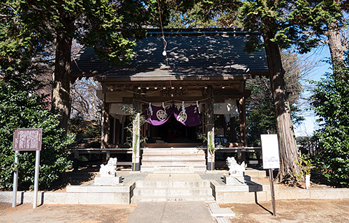 七ツ木神社の本殿